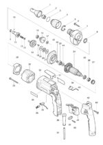 Náhradné diely Makita 6823 – Obrázok 2