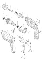 Náhradné diely Makita 6413 – Obrázok 2