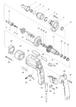 Náhradné diely Makita 6824 – Obrázok 2