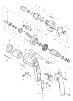 Náhradné diely Makita 6826 – Obrázok 2