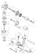 Náhradné diely Makita 9562C – Obrázok 2