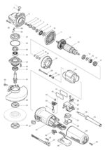 Náhradné diely Makita 9562CR – Obrázok 2