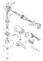 Náhradné diely Makita GA9030 – Obrázok 2