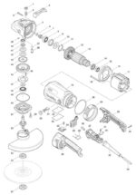 Náhradné diely Makita GA9040RF01 – Obrázok 2