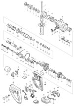 Náhradné diely Makita BHR202 – Obrázok 2