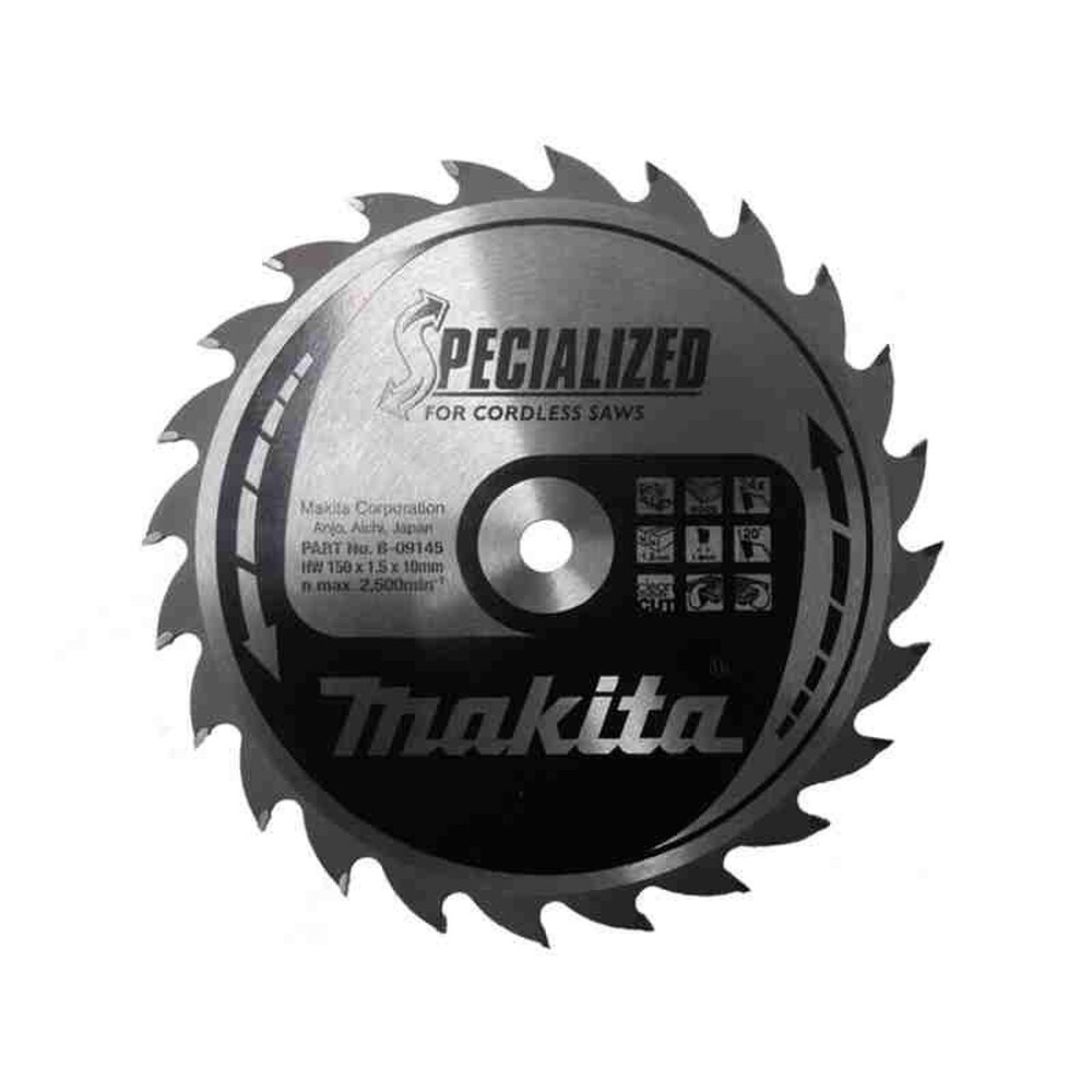 160×20/24z Pílový kotúč B-09151 Makita 160x20/24z Pílový kotúč B-09151 Makita – Obrázok 1