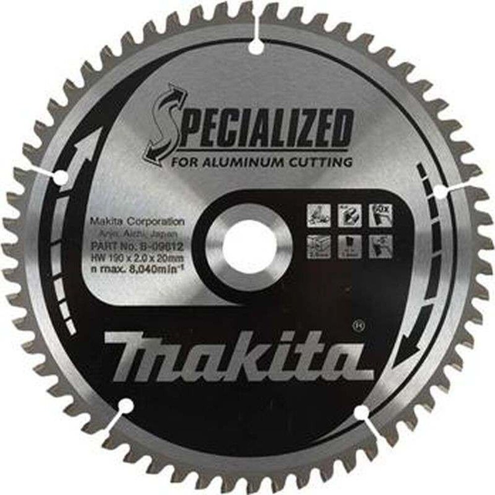 190×20/60z Pílový kotúč B-09612 Makita 190x20/60z Pílový kotúč B-09612 Makita – Obrázok 1