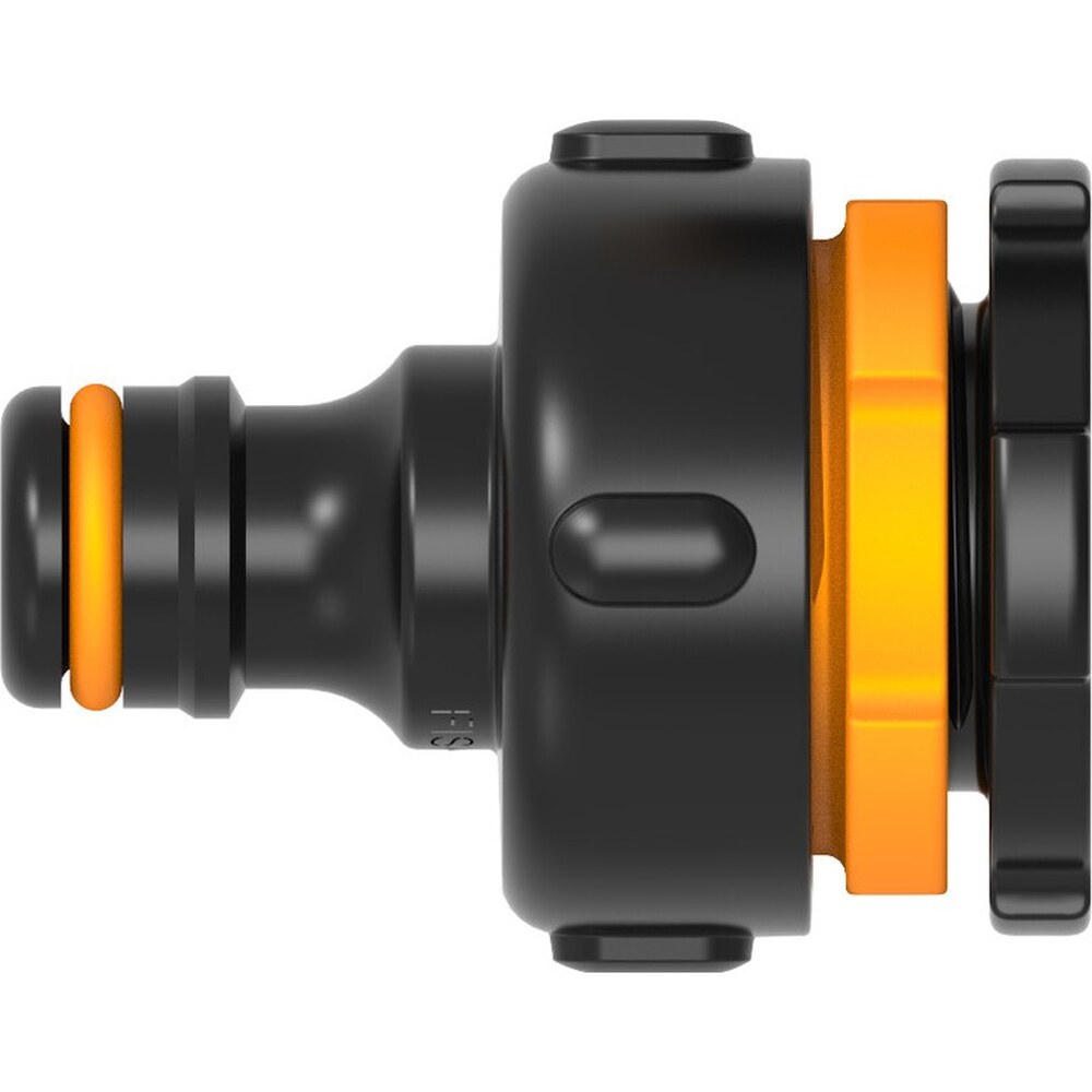 Spojka ku kohútiku FISKARS Comfort, multi (1/2, 3/4″, 1″)“ Spojka ku kohútiku FISKARS Comfort, multi (1/2, 3/4", 1")" – Obrázok 1