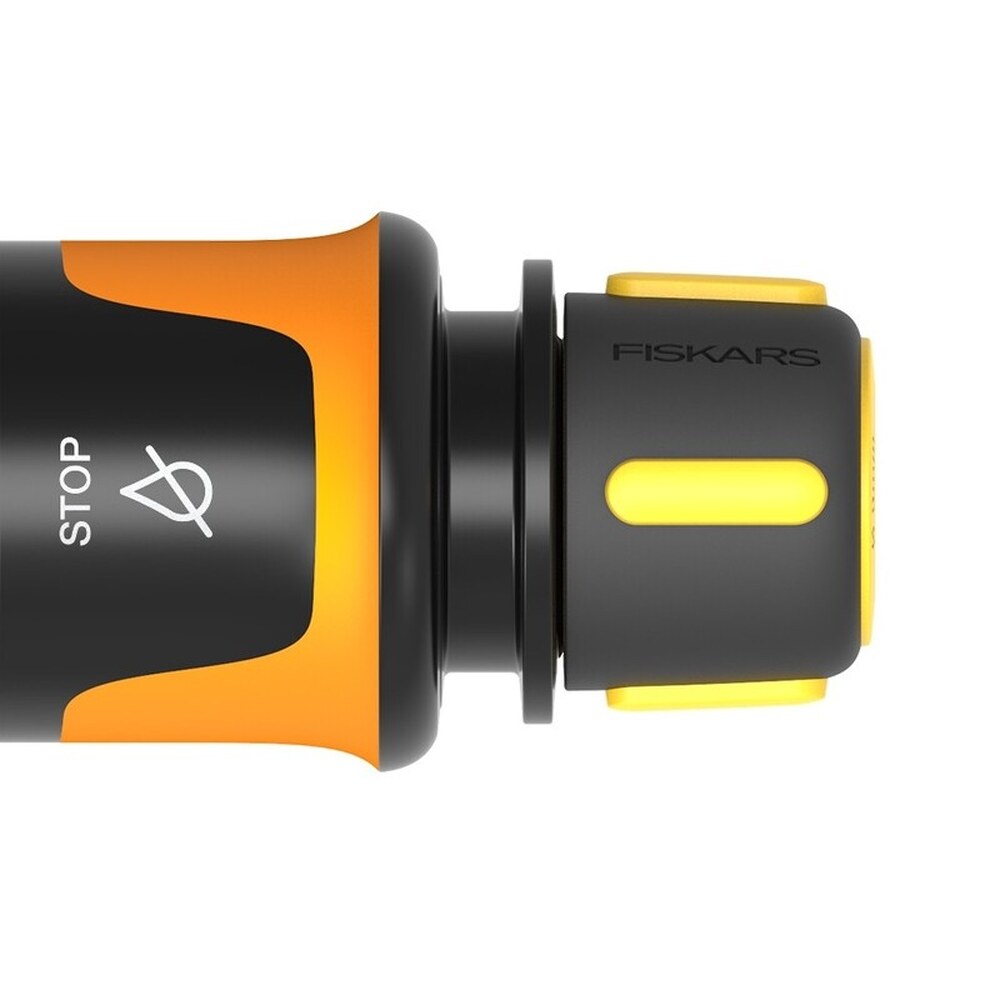 Rýchlospojka hadice FISKARS Comfort STOP 9 mm (3/8)“ Rýchlospojka hadice FISKARS Comfort STOP 9 mm (3/8)" – Obrázok 1