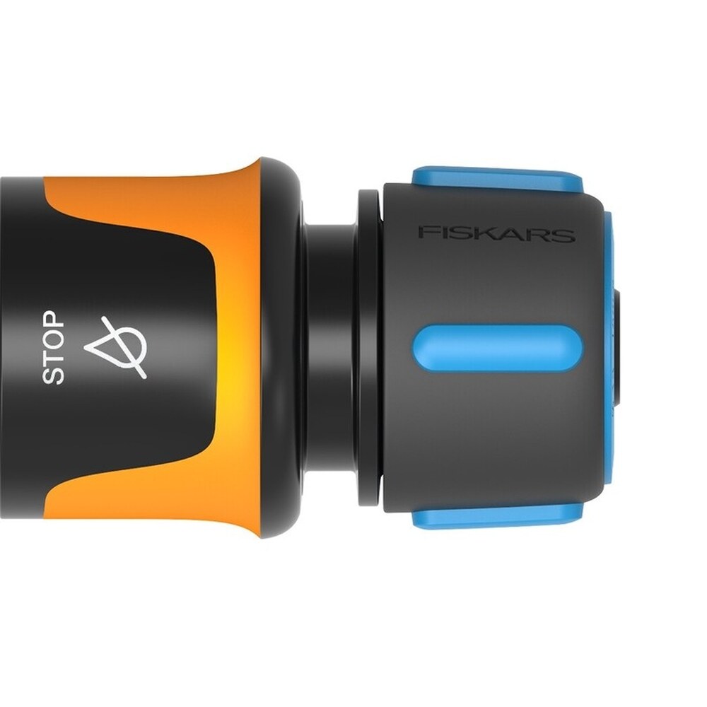 Rýchlospojka hadice FISKARS Comfort STOP 13-15 mm (1/2-5/8″)“ Rýchlospojka hadice FISKARS Comfort STOP 13-15 mm (1/2-5/8")" – Obrázok 1