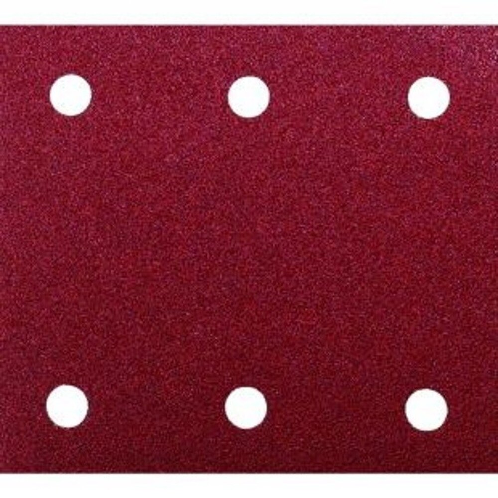 Brúsny papier 114x102mm 10ks suchý zips perforovaný Makita 6 otvorov Brúsny papier 114x102mm 10ks suchý zips perforovaný Makita 6 otvorov – Obrázok 1